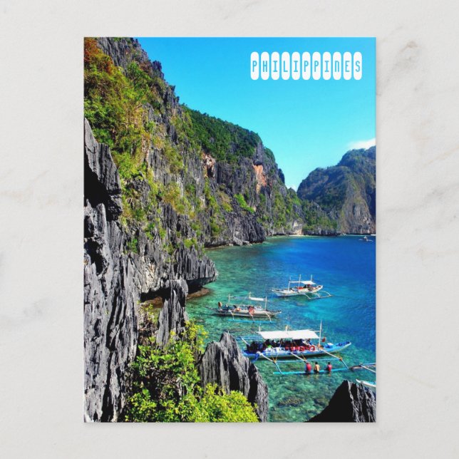 Postal Viajes de Filipinas (Anverso)