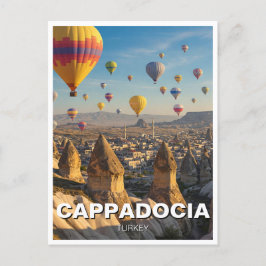 Postal Viajes de globos aerostáticos Cappadocia Turquía