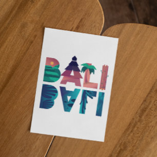 Postal Viajes de Indonesia en Bali