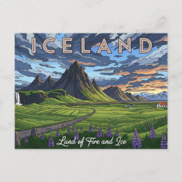 Postal Viajes de Islandia
