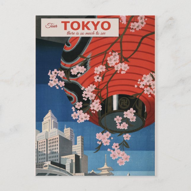 Postal Viajes de Japón (Anverso)