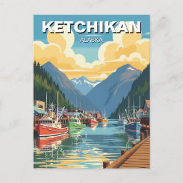 Postal Viajes de Ketchikan Alaska