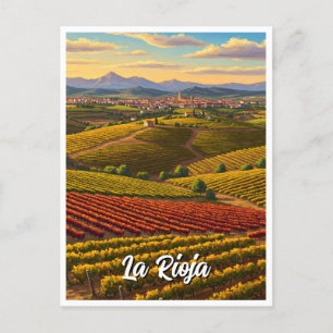 Postal Viajes de La Rioja España