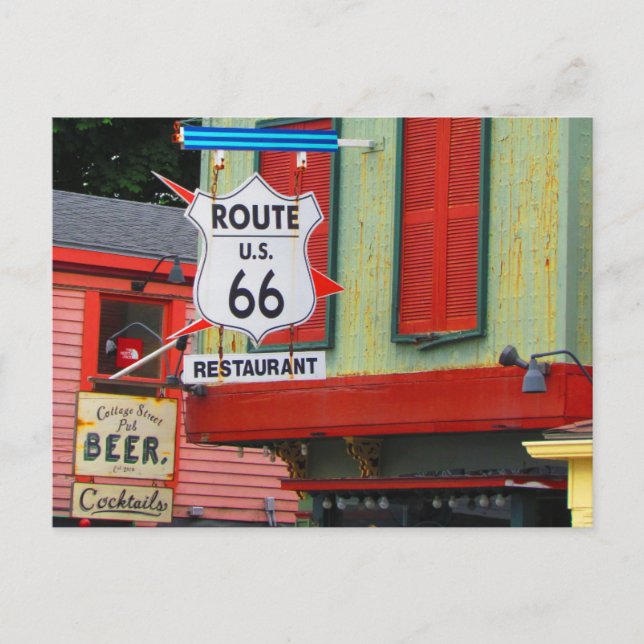 Postal Viajes de la U.S. Route 66
