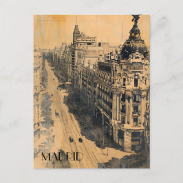 Postal Viajes de Madrid España