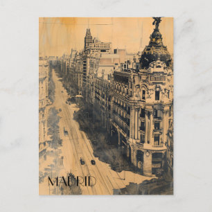 Postal Viajes de Madrid España