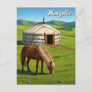 Postal Viajes de Mongolia