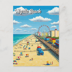Postal Viajes de Myrtle Beach South Carolina