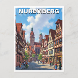 Postal Viajes de Nuremberg Alemania