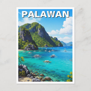 Postal Viajes de Palawan Filipinas