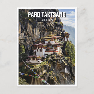 Postal Viajes de Paro Taktsang Bhutan