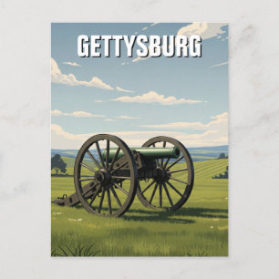 Postal Viajes de Pennsylvania Gettysburg