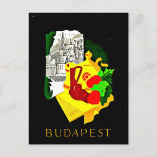 Postal Viajes de postal-Budapest