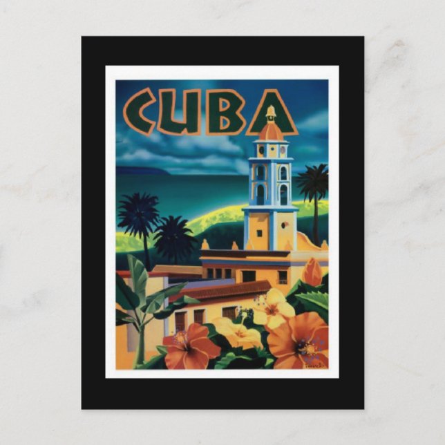 Postal Viajes de postales-venados-Cuba (Anverso)