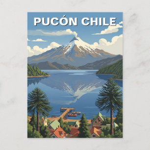 Postal Viajes de Pucon Chile