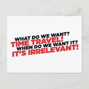 Postal Viajes de tiempo