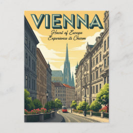 Postal Viajes de Viena Austria