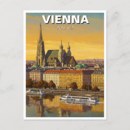 Postal Viajes de Viena Austria
