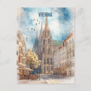 Postal Viajes de Viena Austria