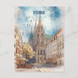 Postal Viajes de Viena Austria