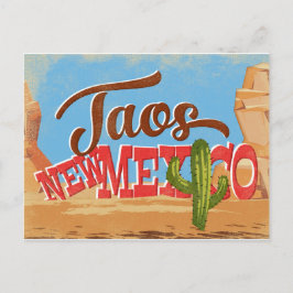 Postal Viajes de vintage por el desierto del Personalizad