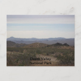 Postal Viajes del Parque Nacional del Valle de la Muerte