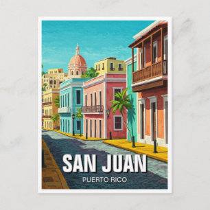 Postal Viajes del Viejo San Juan Puerto