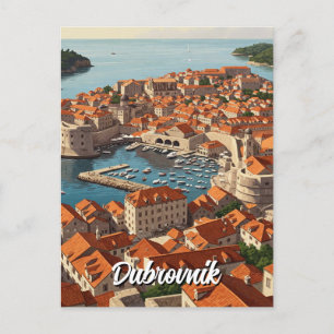 Postal Viajes en Dubrovnik de Croacia