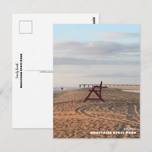 Postal Viajes   Florida - Anastasia State Park Beach