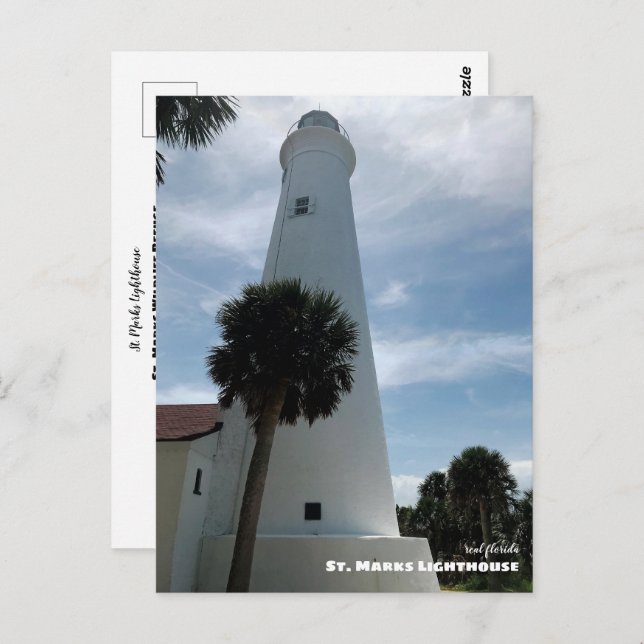 Postal Viajes | Florida - Faro de St. Marks (Anverso / Reverso)
