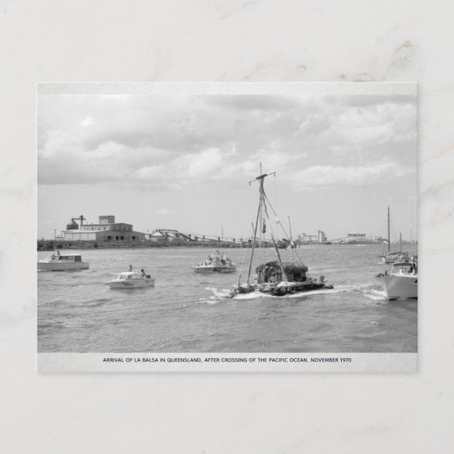 Postal Viajes fotográficos de Australia de los años 70 (Anverso)