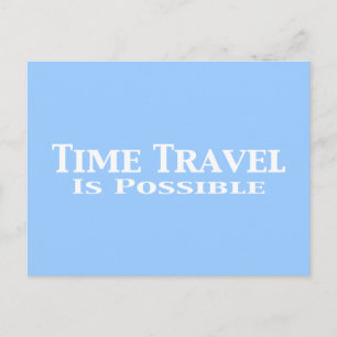 Postal Viajes horarios son posibles regalos