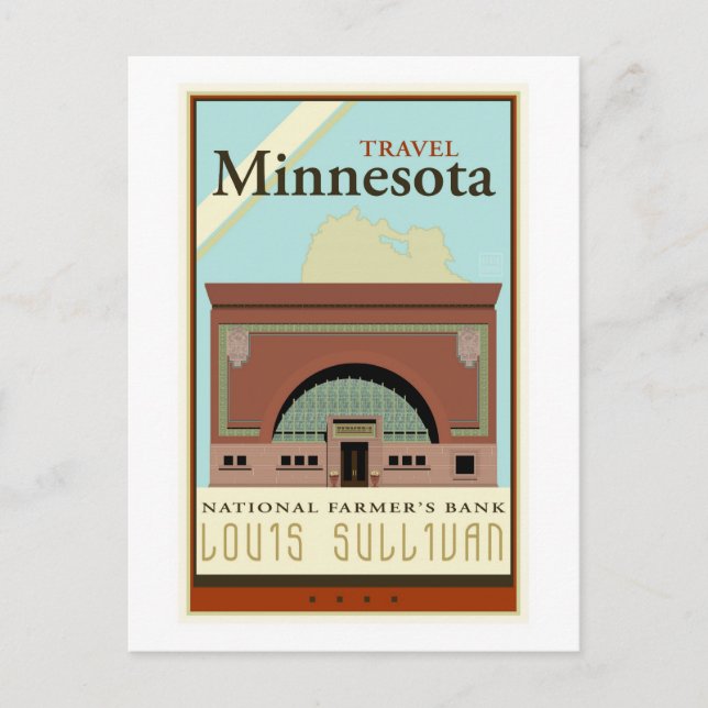 Postal Viajes Minnesota (Anverso)