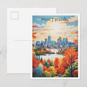 Postal Viajes Montreal Canadá
