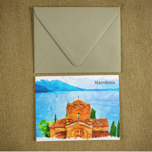 Postal Viajes Panorama de Macedonia