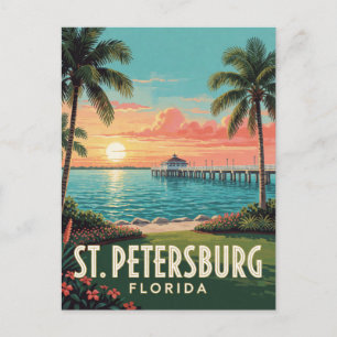 Postal Viajes por el paseo marítimo de San Petersburgo, F