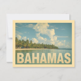 Postal Viajes por las Bahamas