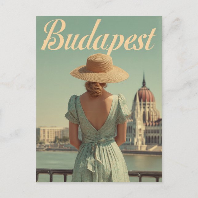 Postal Viajes vintage de Budapest 50 (Anverso)