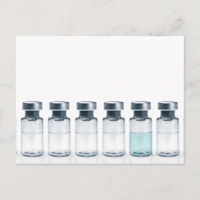 Postal Viales que contienen medicamento para preparacione (Anverso)