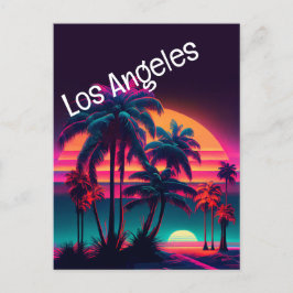 Postal Vibe de los Ángeles 80