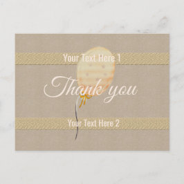 Postal Vibe de temporada de vacaciones de oro