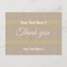 Postal Vibe de temporada de vacaciones de oro