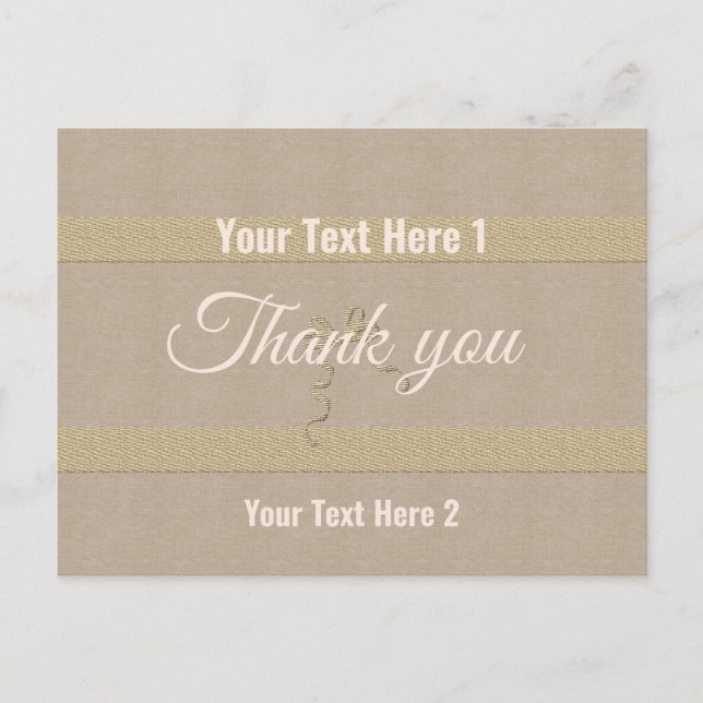 Postal Vibe de temporada de vacaciones de oro (Anverso)