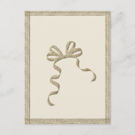 Postal Vibe de temporada de vacaciones de oro