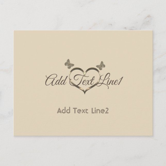 Postal Vibe de temporada de vacaciones personalizada (Anverso)