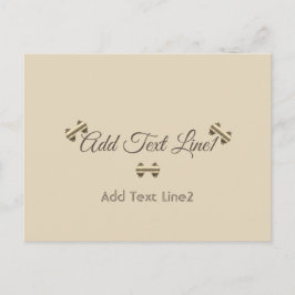 Postal Vibe de temporada de vacaciones personalizada