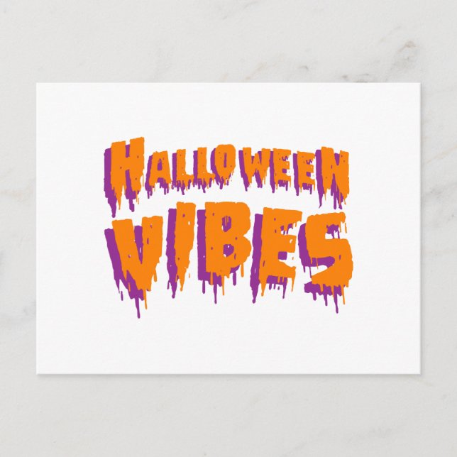 Postal Vibes de Halloween (Anverso)