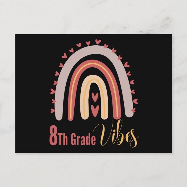 Postal Vibes de octavo grado - Escuadrón de octavo grado (Anverso)