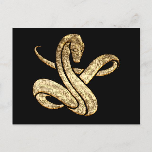 Postal Víbora (Anverso)