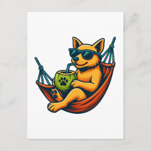 Postal Vibraciones de Cachorro Tropical